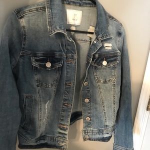 Cropped Denim Jacket